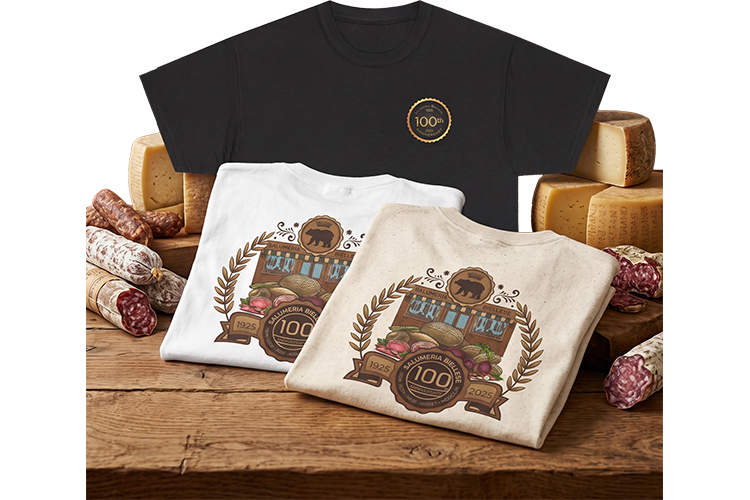 Salumeria Biellese 100th Anniversary; T-Shirt